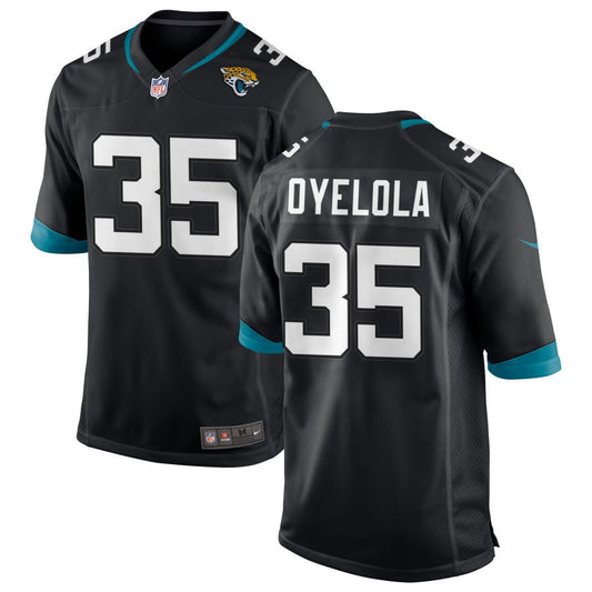 Ayo Oyelola Jacksonville Jaguars Nike Game Jersey - Black