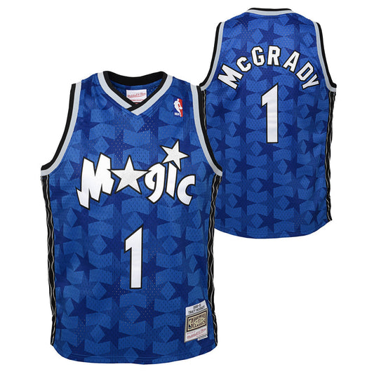 Youth Orlando Magic Tracy McGrady Mitchell & Ness Blue 2000-01 Hardwood Classics Swingman Jersey