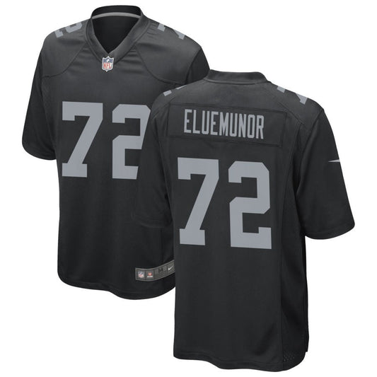 Jermaine Eluemunor Las Vegas Raiders Nike Game Jersey - Black