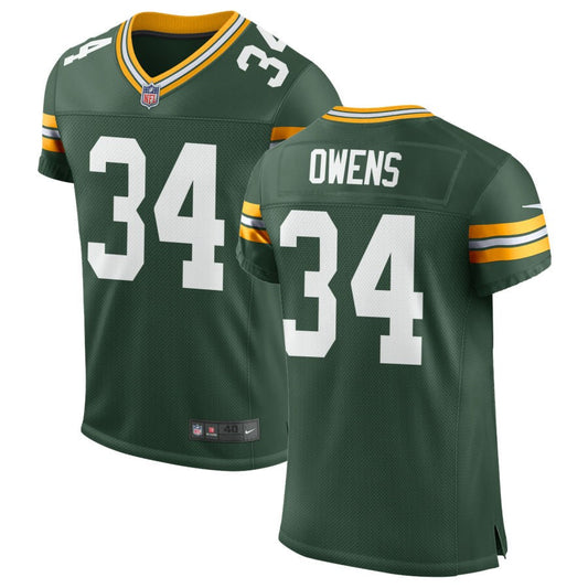 Jonathan Owens Green Bay Packers Nike Classic Elite Jersey - Green