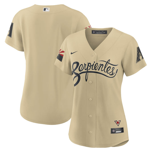 Arizona Diamondbacks Nike Women's City Connect Replica Jersey - Sand