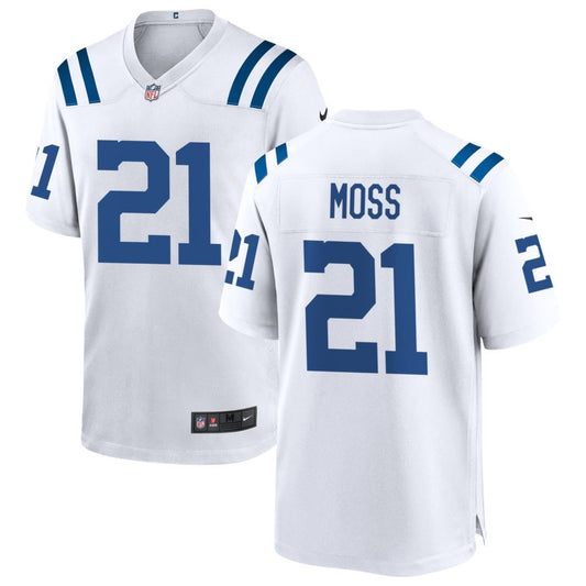 Zack Moss Indianapolis Colts Nike Game Jersey - White