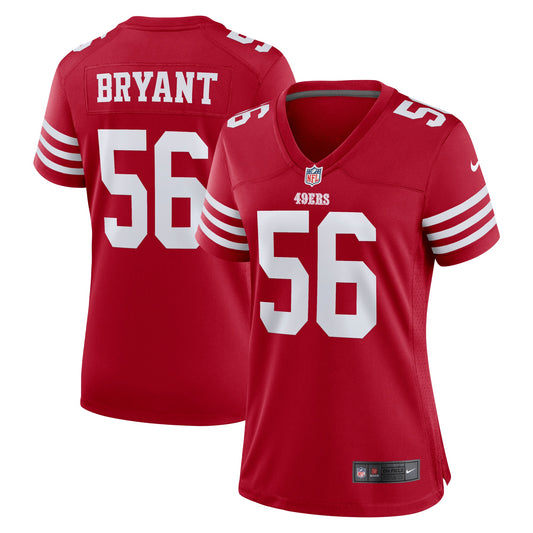 Austin Bryant San Francisco 49ers Nike Women's Game Jersey - Scarlet