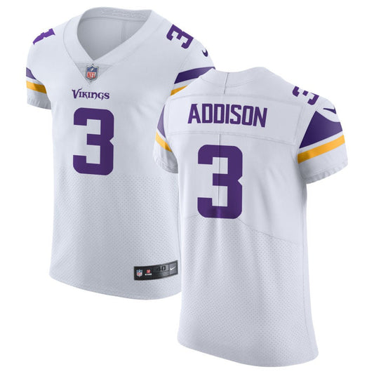 Jordan Addison Minnesota Vikings Nike Vapor Untouchable Elite Jersey - White