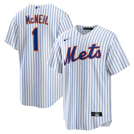 Jeff McNeil Jersey - NY Mets Replica Adult Home Jersey