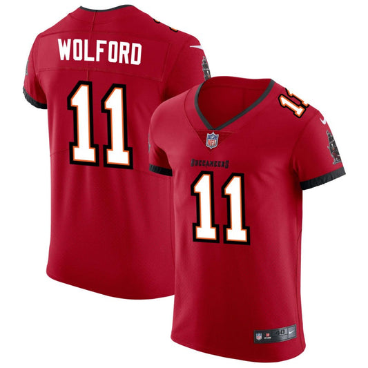 John Wolford Tampa Bay Buccaneers Nike Vapor Elite Jersey - Red