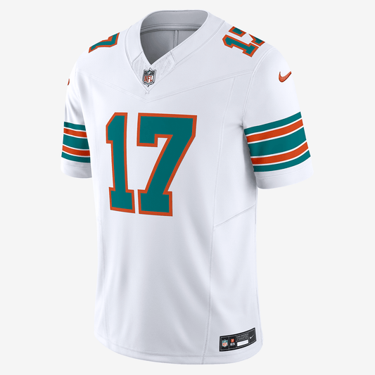 Jaylen Waddle Miami Dolphins Men's Nike Dri-FIT NFL Limited Football Jersey - White