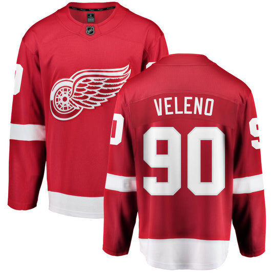 Joe Veleno Detroit Red Wings Fanatics Branded Home Breakaway Jersey - Red