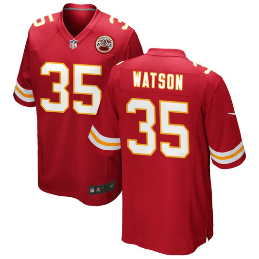 Jaylen Watson Kansas City Chiefs Nike Game Jersey - Red