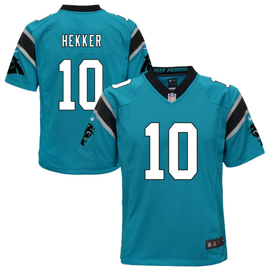 Johnny Hekker Carolina Panthers Nike Youth Game Jersey - Blue