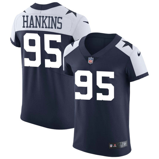 Johnathan Hankins Dallas Cowboys Nike Alternate Vapor Elite Jersey - Navy