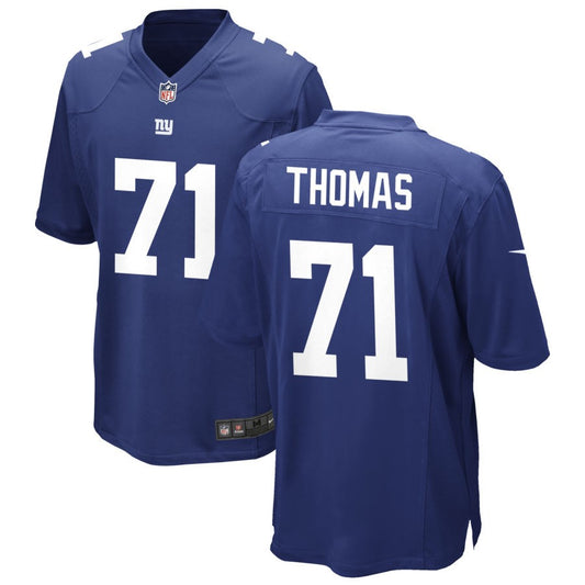 Jaylon Thomas New York Giants Nike Game Jersey - Royal