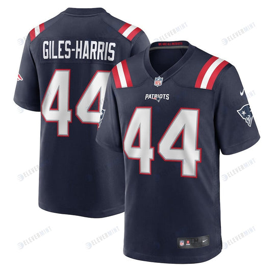 Joe Giles-Harris 44 New England Patriots Men Team Game Jersey - Navy