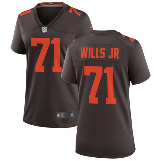 Jedrick Wills Jr Cleveland Browns Nike Women's Alternate Game Jersey - Brown