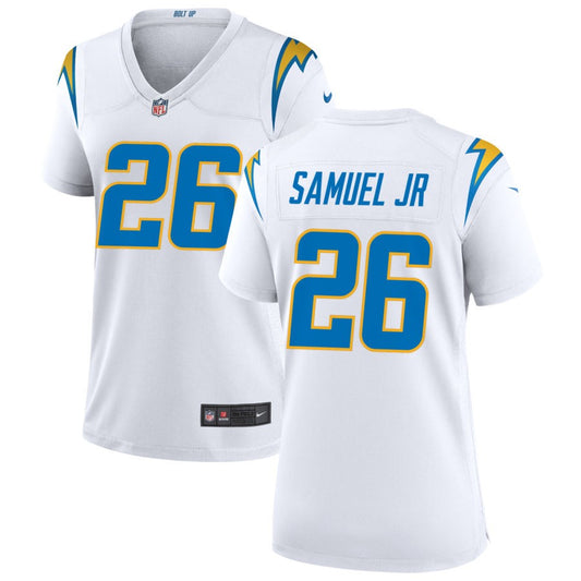 Asante Samuel Jr Nike Los Angeles Chargers Women's Game Jersey - White