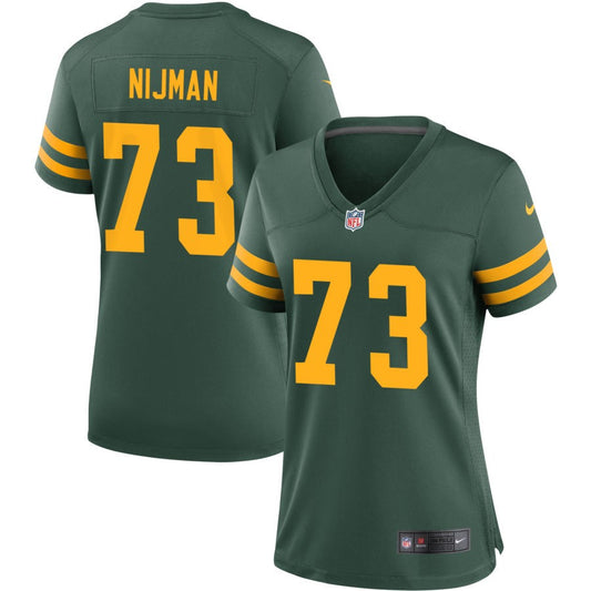 Yosh Nijman Green Bay Packers Nike Women's Alternate Jersey - Green