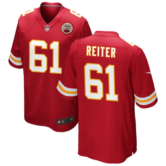 Austin Reiter Kansas City Chiefs Nike Game Jersey - Red