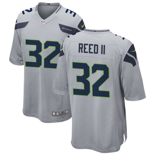 Jerrick Reed II Seattle Seahawks Nike Alternate Game Jersey - Gray