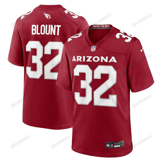 Joey Blount 32 Arizona Cardinals Men Game Jersey - Cardinal