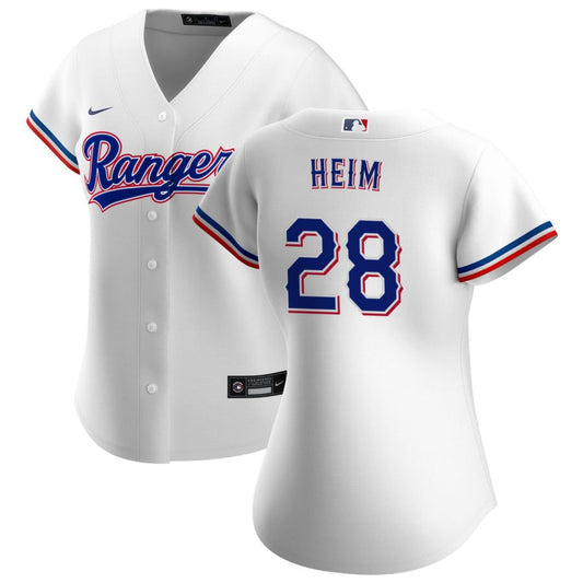 Jonah Heim Texas Rangers Nike Women's Home Replica Jersey - White