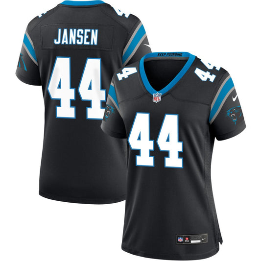 JJ Jansen Carolina Panthers Nike Women's Game Jersey - Black