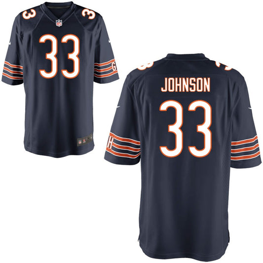 Jaylon Johnson Chicago Bears Nike Youth Game Jersey - Navy