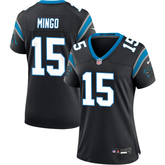 Jonathan Mingo Carolina Panthers Nike Women's Game Jersey - Black