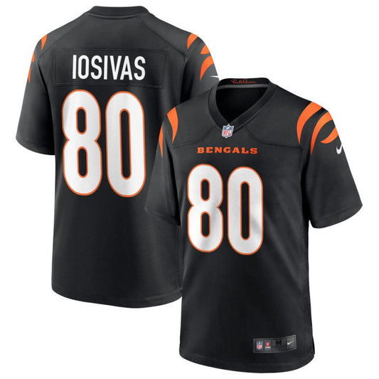 Andrei Iosivas Cincinnati Bengals Nike Game Jersey - Black