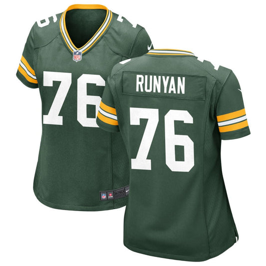 Jon Runyan Green Bay Packers Nike Women's Game Jersey - Green