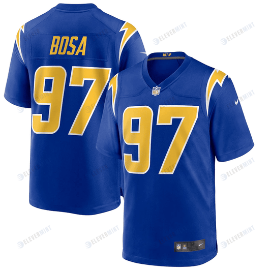 Joey Bosa 97 Los Angeles Chargers 2nd Alternate Game Jersey - Royal