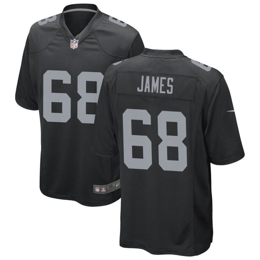 Andre James Las Vegas Raiders Nike Game Jersey - Black