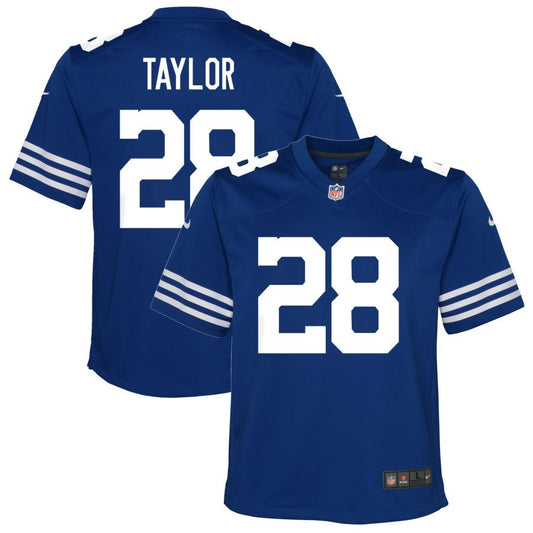 Jonathan Taylor Indianapolis Colts Nike Youth Alternate Game Jersey - Royal