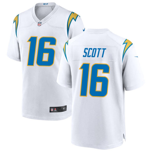 JK Scott Los Angeles Chargers Nike Game Jersey - White