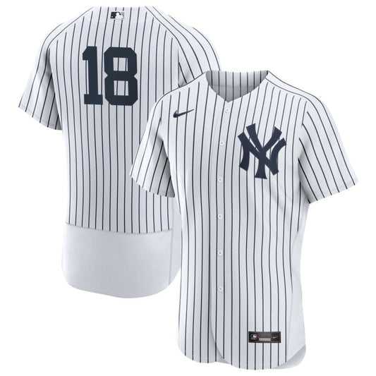 Johnny Damon New York Yankees Nike Home RetiredAuthentic Jersey - White