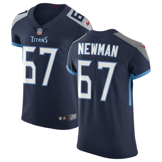 Xavier Newman Tennessee Titans Nike Vapor Untouchable Elite Jersey - Navy