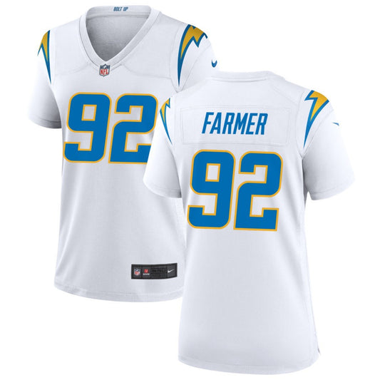 Andrew Farmer Nike Los Angeles Chargers Women's Game Jersey - White