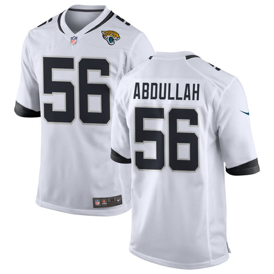 Yasir Abdullah Jacksonville Jaguars Nike Youth Game Jersey - White