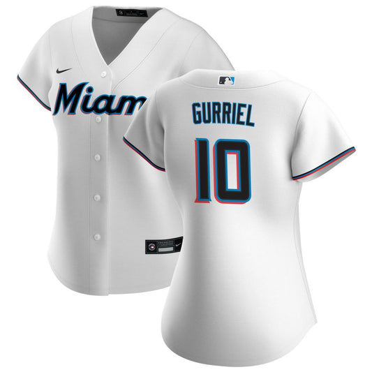 Yuli Gurriel Miami Marlins Nike Women's Home Replica Jersey - White