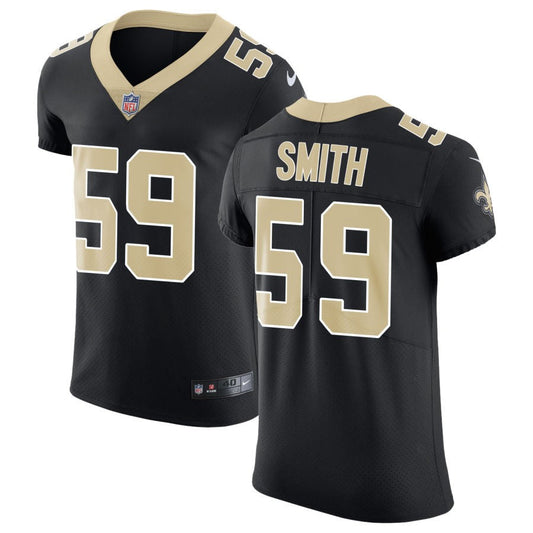 Jaylon Smith New Orleans Saints Nike Vapor Untouchable Elite Jersey - Black