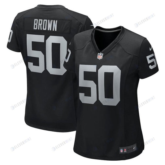 Jayon Brown Las Vegas Raiders Women's Game Jersey - Black