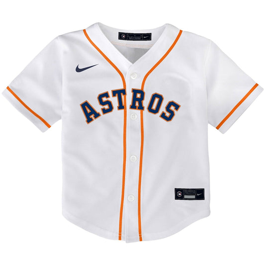 Youth Alex Bregman Nike Astros Home Replica Jersey - White