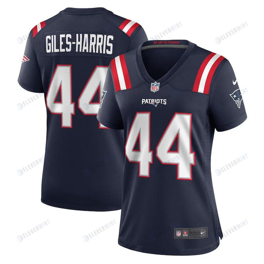 Joe Giles-Harris 44 New England Patriots Women Team Game Jersey - Navy