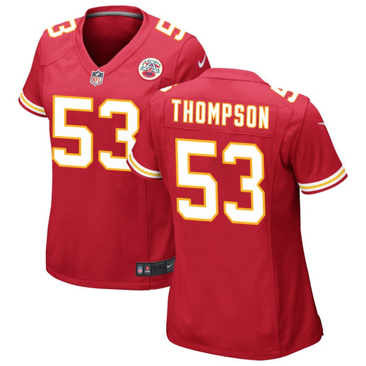 BJ Thompson Kansas City Chiefs Nike Women's Game Jersey - Red