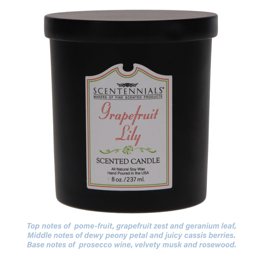 Grapefruit & Lily Scented Candle