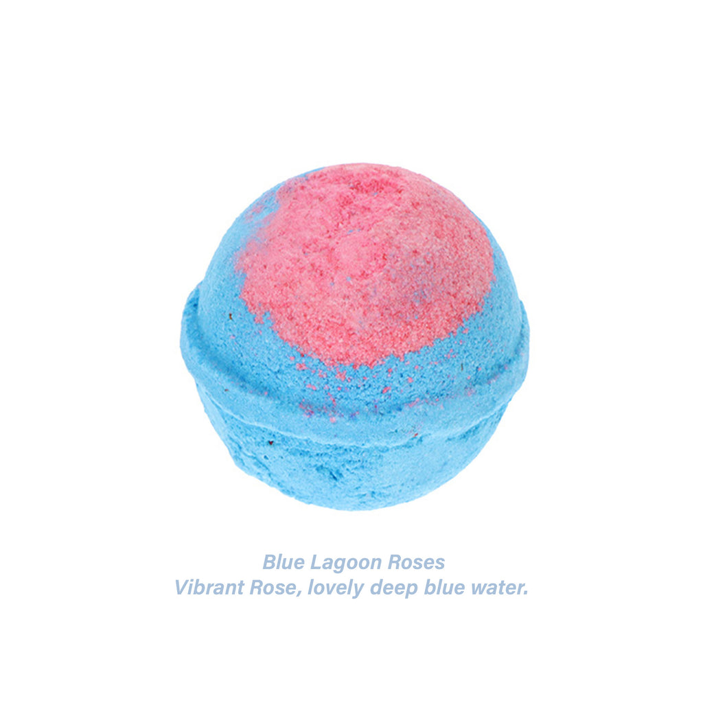Blue Lagoon Roses Bath Bomb