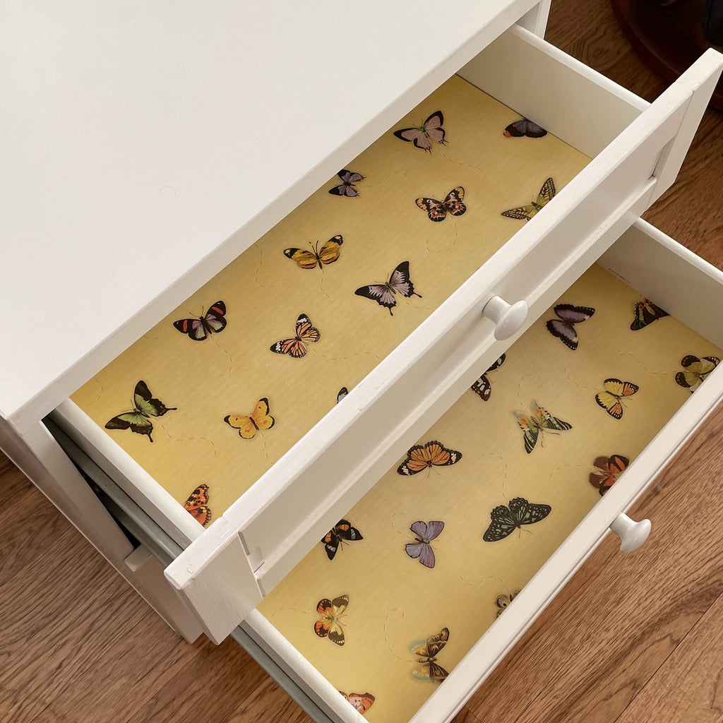Butterfly Garden Scented Drawer Liners